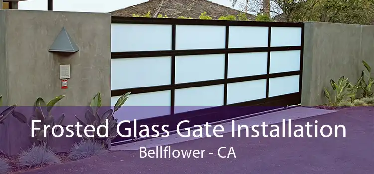 Frosted Glass Gate Installation Bellflower - CA